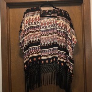 Patterned Kimono / Cardigan